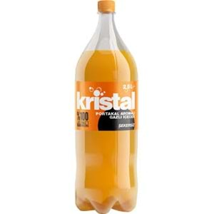 KRİSTAL COLA 2,5 L PORTAKAL