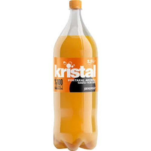 KRİSTAL COLA 2,5 L PORTAKAL