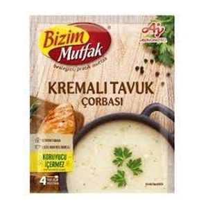 BİZİM HAZIR CORBA 65 GR KREMALI TAVUK