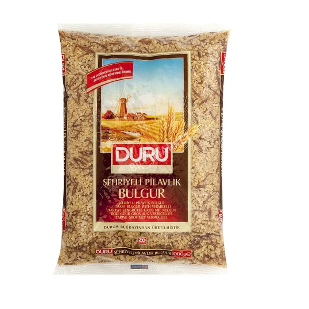 DURU BULGUR 1 KG TEL SEHRIYELI