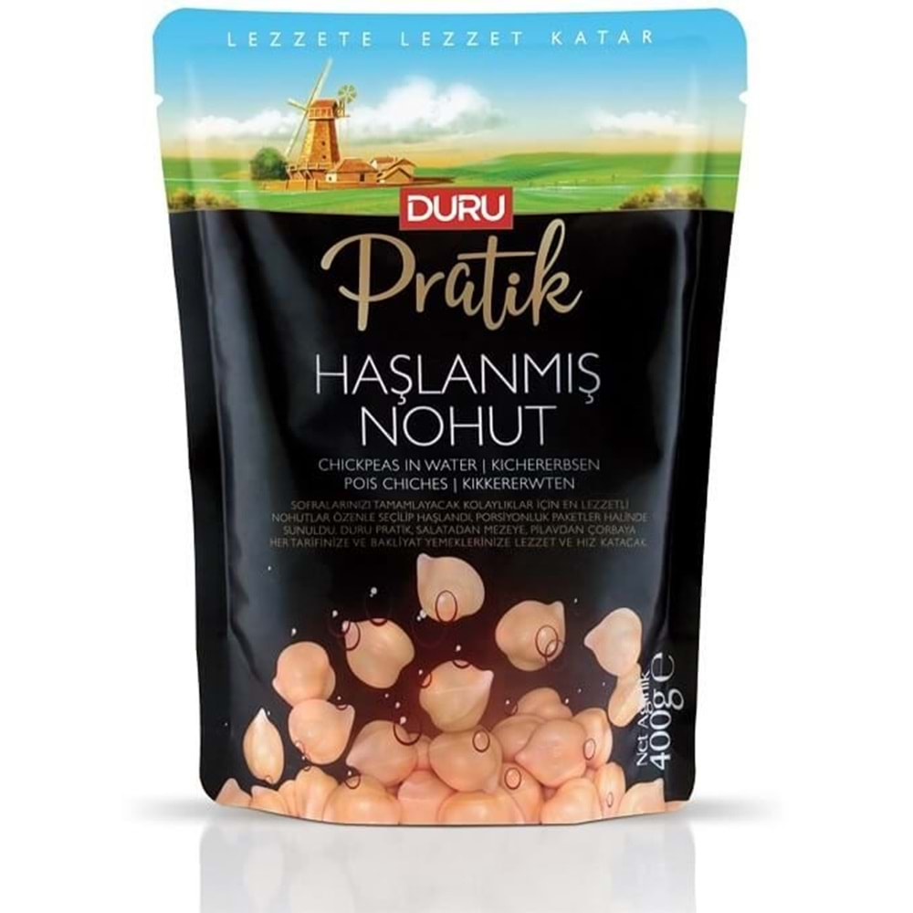 DURU HASLANMIS NOHUT 400 GR