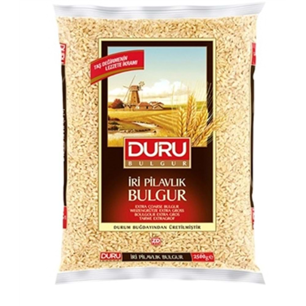 DURU BULGUR 1 KG IRI PILAVLIK