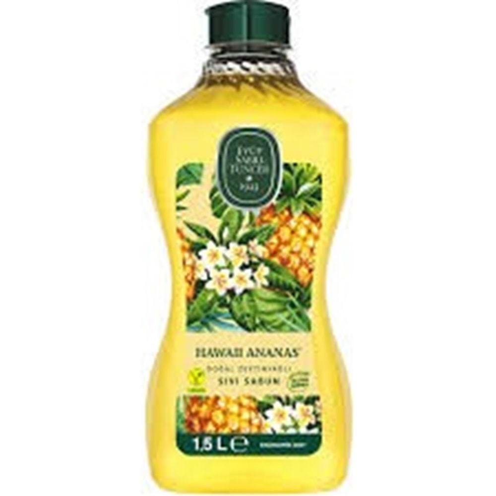 EYÜP SABRİ TUNCER SIVI SABUN 1,5 L HAWAII ANANAS DOĞAL ZEYTİNYAĞLI