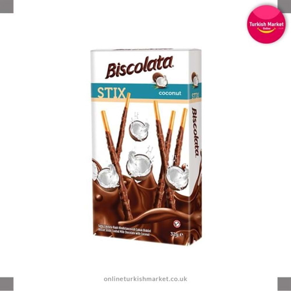 ŞÖLEN BISCOLATA STIX 36 GR HINDISTAN CEVIZLI