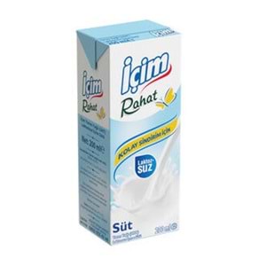 İÇİM RAHAT LAKTOZSUZ SUT 200 ML