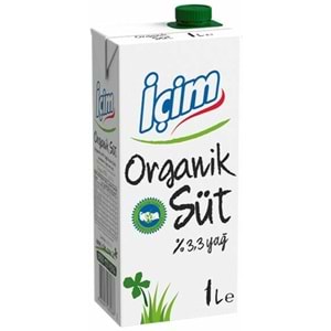İÇİM ORGANIK SUT 1 LT