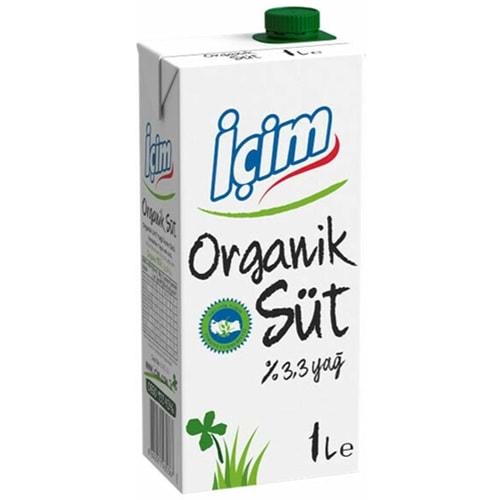 İÇİM ORGANIK SUT 1 LT