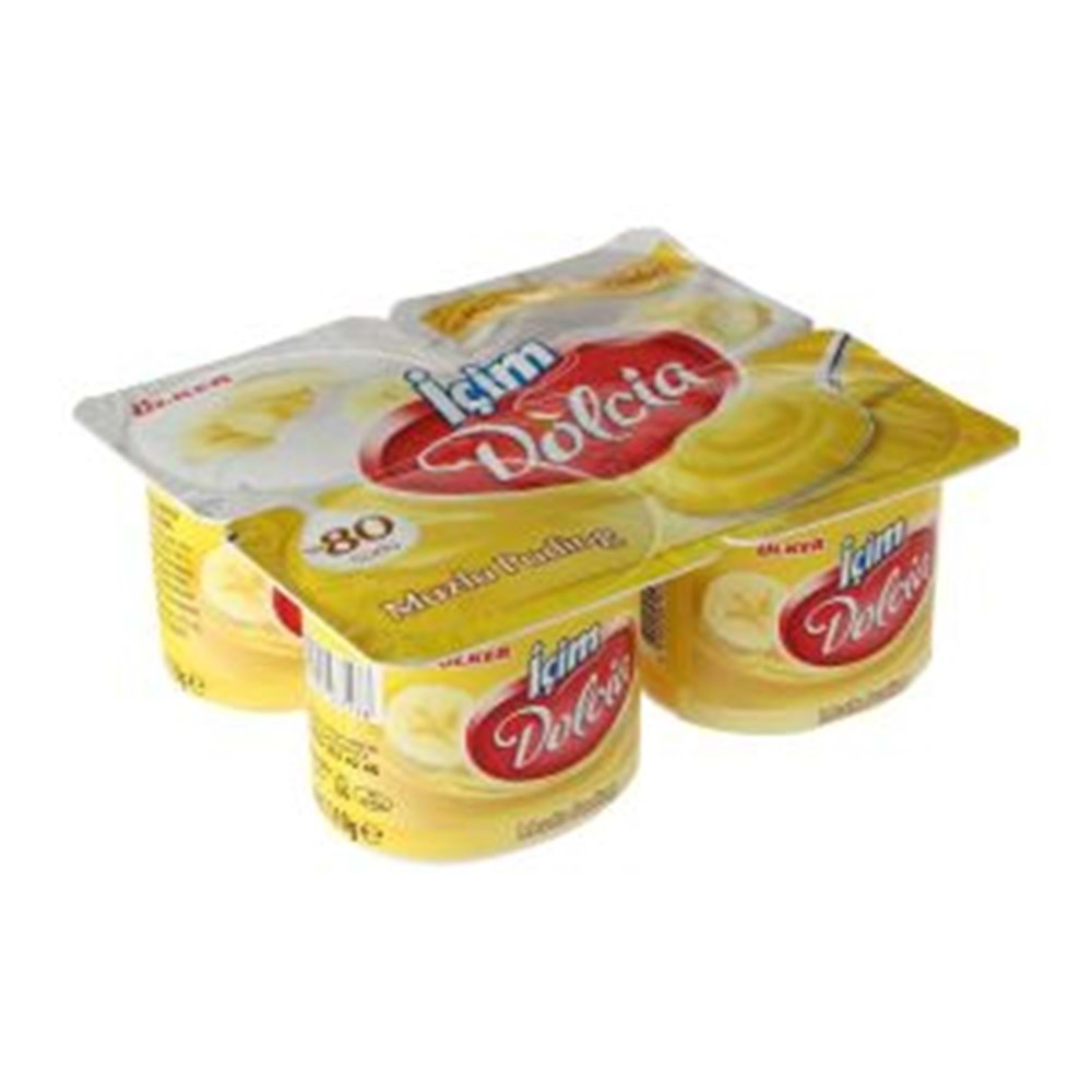 İÇİM DOLCIA PUDING 4X60 GR MUZLU