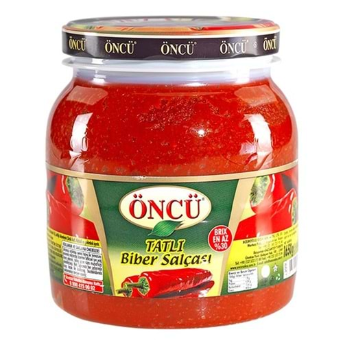 ÖNCÜ BIBER SALCASI 1650 GR TATLI