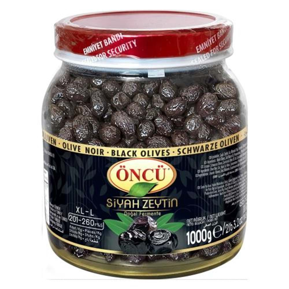 ÖNCÜ SIYAH ZEYTIN 1 KG XL