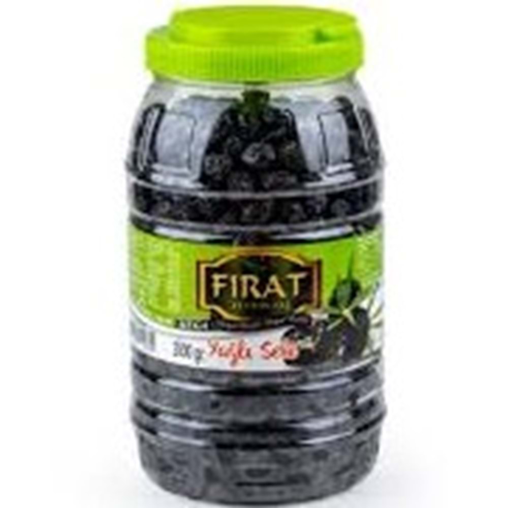 FIRAT SİYAH ZEYTİN M 1300 G AZ TUZLU