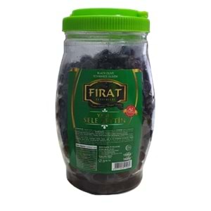 FIRAT YAĞLI SELE ZEYTİN 1500 GR SİYAH M