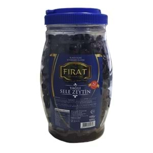 FIRAT YAĞLI SELE ZEYTİN 1500 GR SİYAH XL