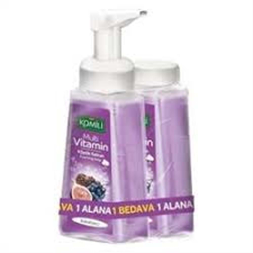 KOMİLİ KOPUK SABUN 2X250 ML RAHATLATICI