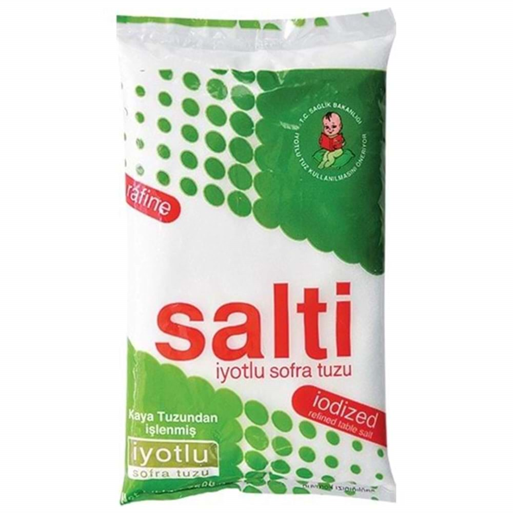 SALTİ IYOTLU TUZ 750 GR