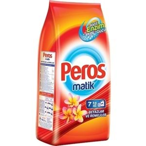 PEROS MATIK 6 KG RENKLI BEYAZ