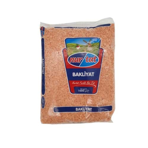 NURTAT KIRMIZI MERCIMEK 1 KG YAPRAK