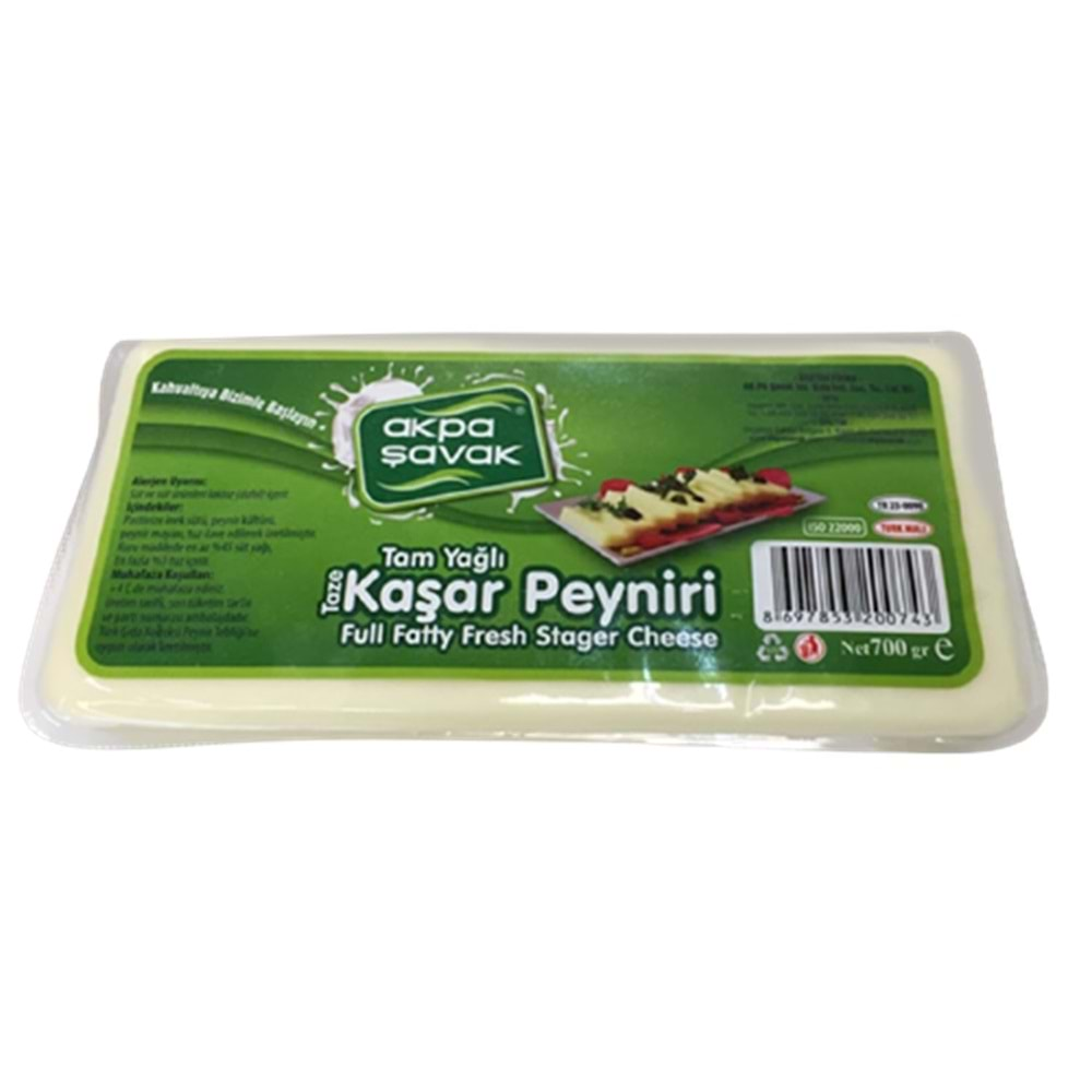 AKPA ŞAVAK KASAR PEYNIRI 600 GR