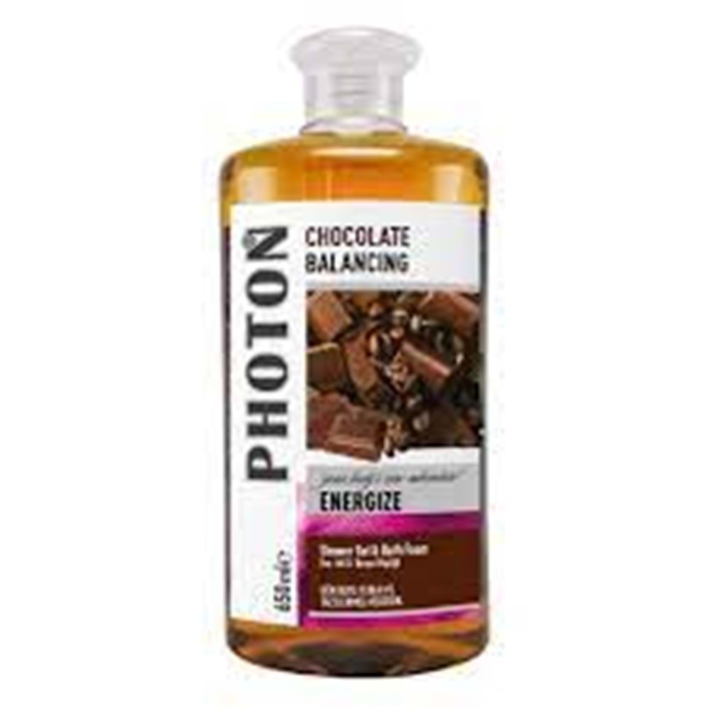 PHOTON DUŞ JELİ VE BANYO KÖPÜĞÜ 650 ML ÇİKOLATA