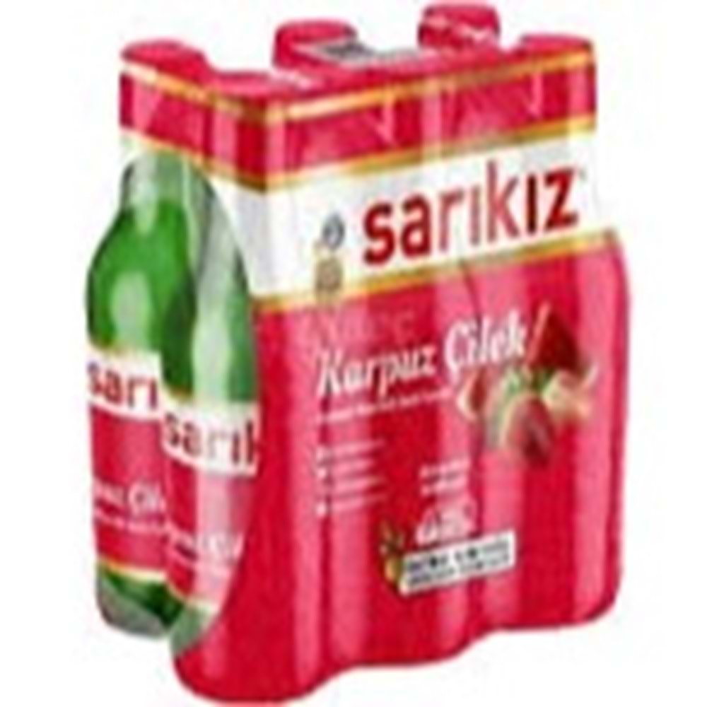 SARIKIZ MEYVELİ SODA 6X200 ML KARPUZ ÇİLEK