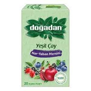 DOĞADAN YEŞİL ÇAY 20 Lİ NAR YABAN MERSİNİ