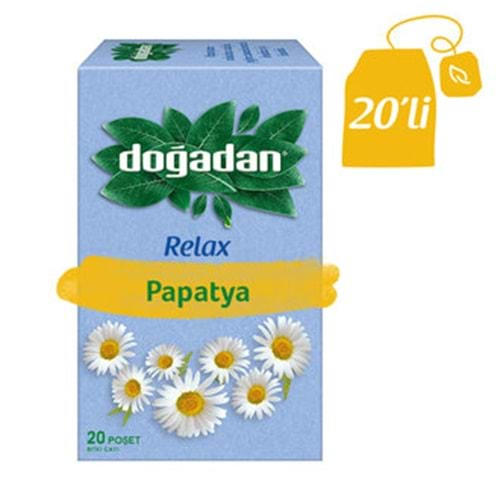 DOĞADAN BİTKİ ÇAYI 20 POŞET PAPATYA