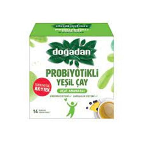 DOGADAN BITKI CAYI 14 LU PROBIYOTIKLI YESIL CAY