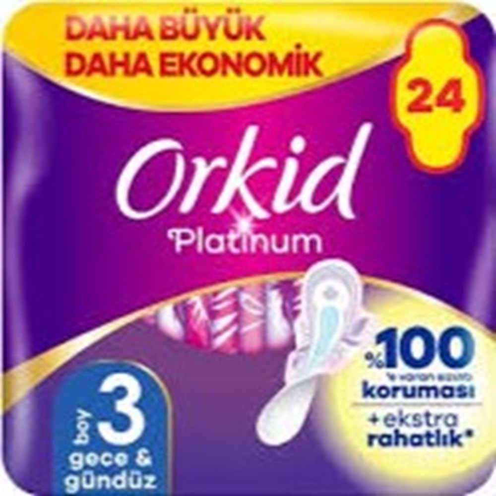 ORKİD KADIN PEDİ 2 24 ADET GECE&GÜNDÜZ
