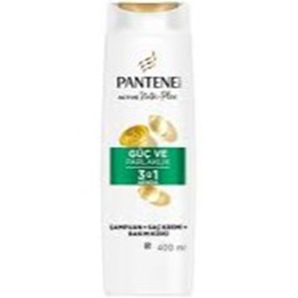 PANTENE PRO-V 3Ü1 ARADA ŞAMPUAN 400 M GÜÇ VE PARLAKLIK