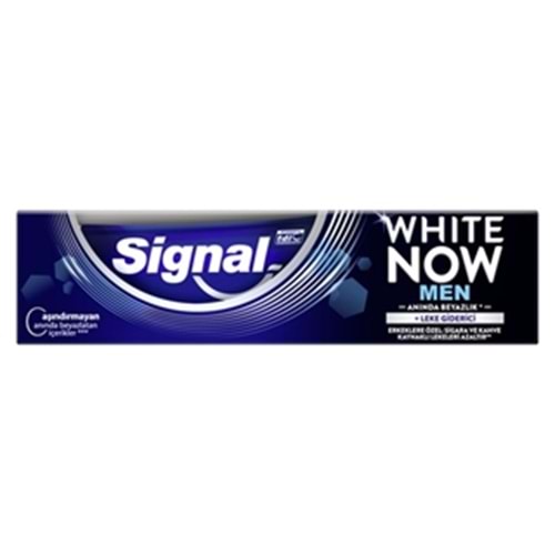 SİGNAL DIS MACUNU 75 ML WHITE NOW MEN LEKE GIDERIC