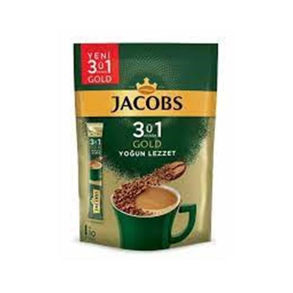 JACOBS GOLD 10X18 GR 3U1 ARADA YOGUN LEZZET