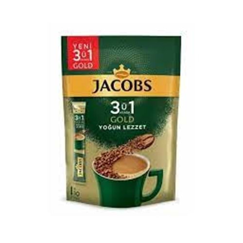 JACOBS GOLD 10X18 GR 3U1 ARADA YOGUN LEZZET