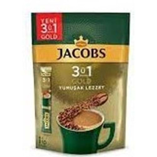 JACOBS GOLD 10X18 GR 3U1 ARADA YUMUSAK LEZZET