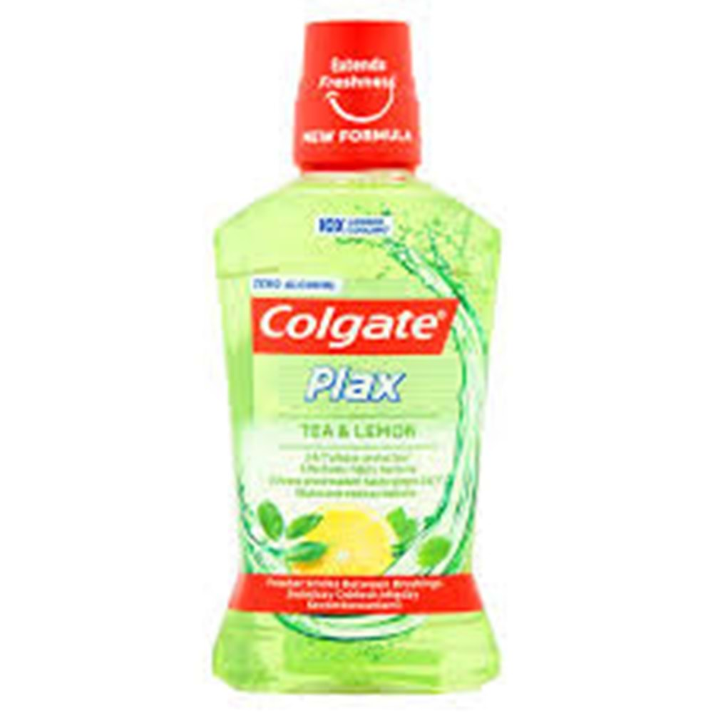 COLGATE AGIZ BAKIM SUYU 500 ML PLAX LIMON