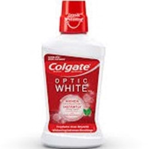 COLGATE AGIZ BAKIM SUYU 500 ML OPTIK BEYAZLIK