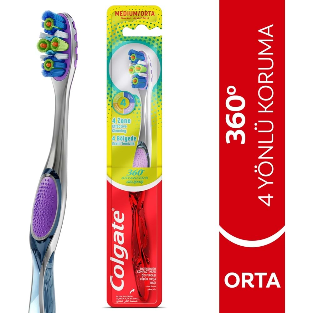 COLGATE DIS FIRCASI 360 ADVENCED GELISMIS ORTA