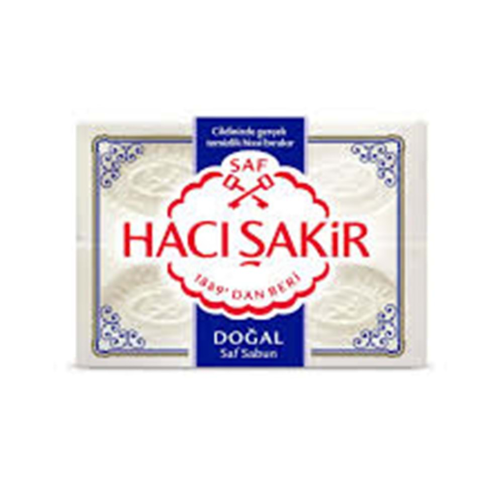 HACI SAKIR BANYO SABUNU 600 GR DOGAL SAF SABUN