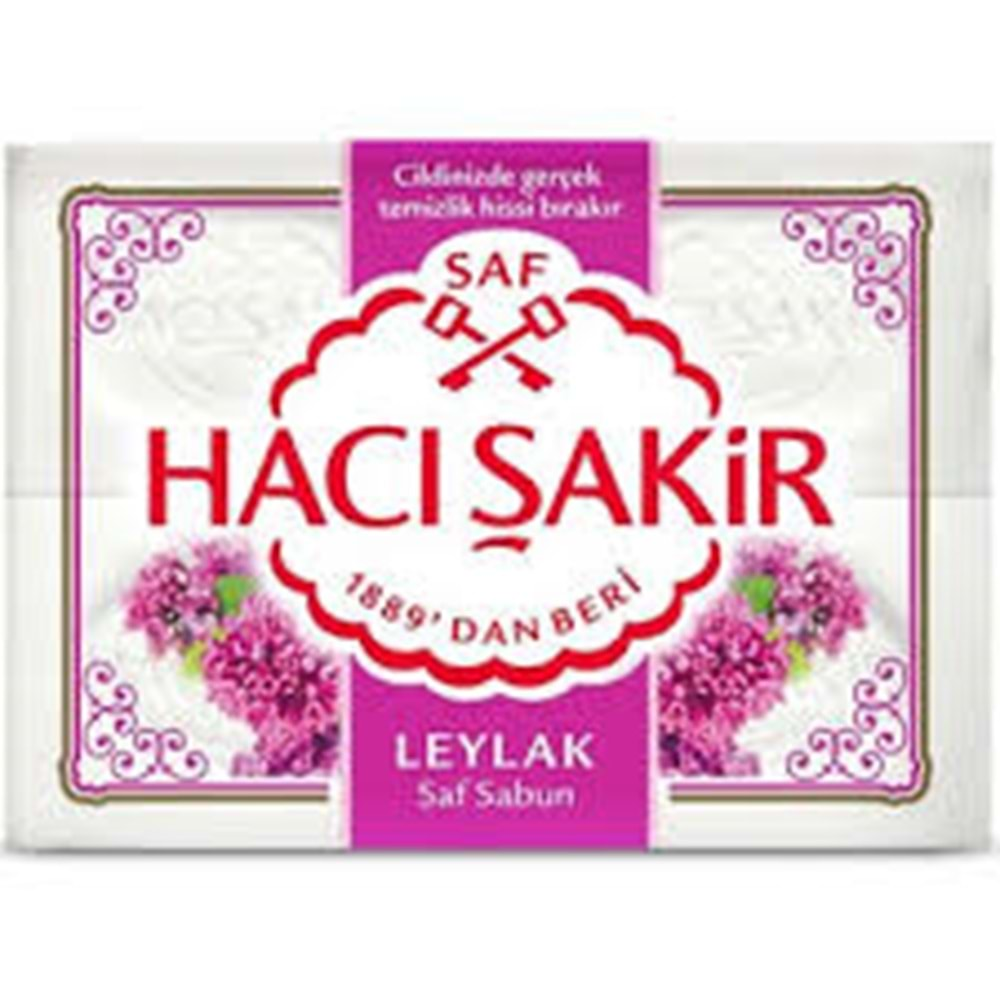 HACI SAKIR BANYO SABUNU 600 GR LEYLAK