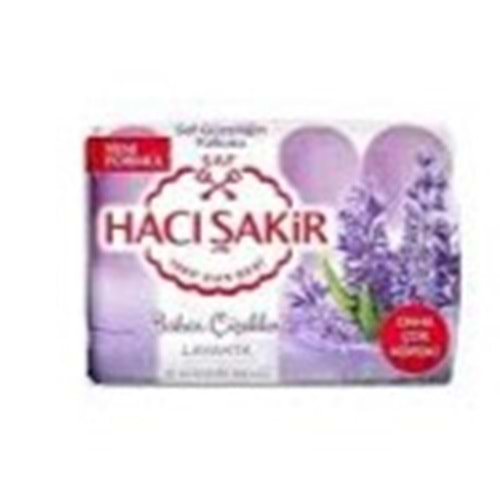 HACI SAKIR SABUN 4X70 GR BAHAR CICEKLERI