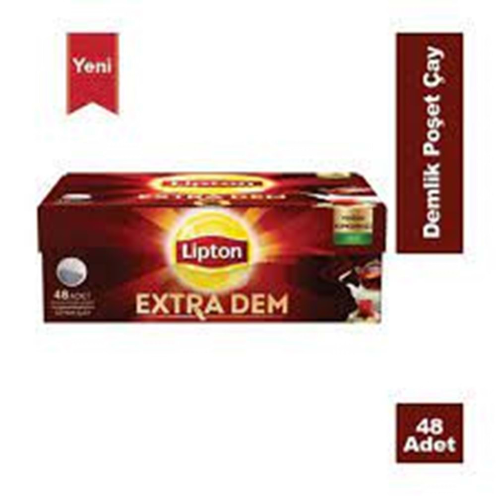 LİPTON EXTRA DEM DEMLIK CAY 48 LI