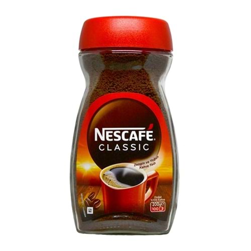 NESCAFE CLASSIC KAVANOZ 200 GR