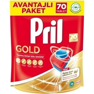 PRIL GOLD TABLET DETERJAN 70 LI