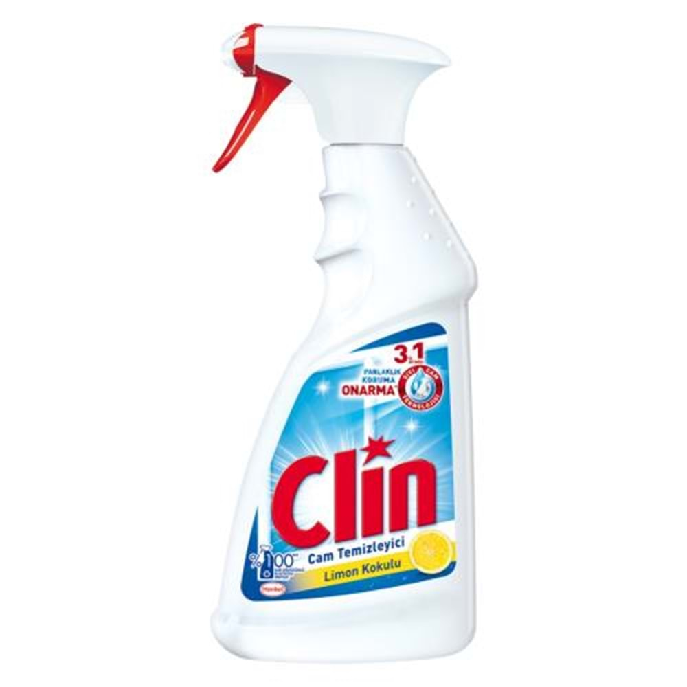 CLİN CAM TEMIZLEYICI 500 ML LIMON