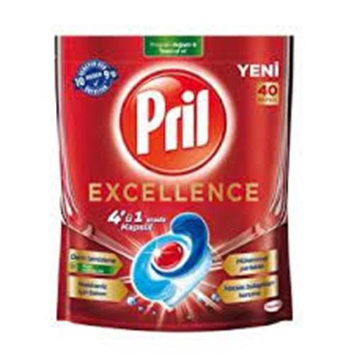 PRIL EXCELLENCE TABLET DETERJAN 40 LI